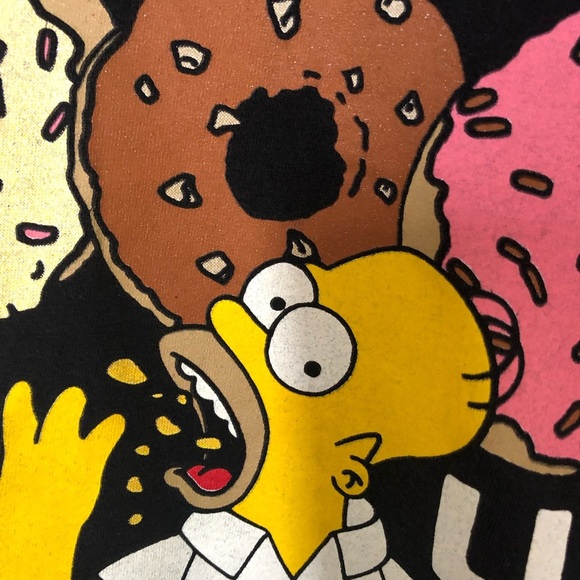 Vintage ‘The Simpson’ Homer New Years Checklist Graphic T-Shirt - Picture 3 of 7